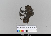 藏品(中國湖北皮影戲偶頭-生)的圖片